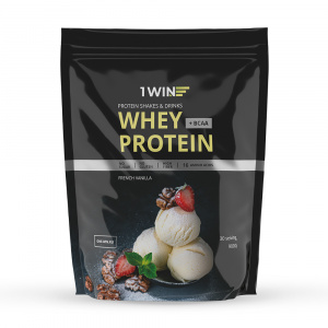 100% WHEY PROTEIN - пакет Doypack 900г, Ваниль 100% WHEY PROTEIN - пакет Doypack 900г, Ваниль