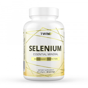 1WIN / Селен 125 мкг, Selenium Prolong, 60 капсул