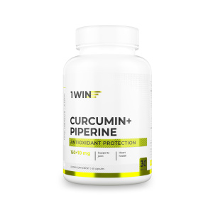 1WIN / Куркумин + пиперин. 60 капсул