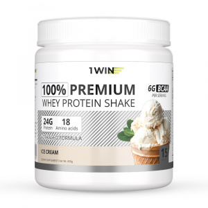 Премиум протеин / PREMIUM INSTANT WHEY / Белковый коктейль для похудения / Пломбир, 450г Премиум протеин / PREMIUM INSTANT WHEY / Белковый коктейль для похудения / Пломбир, 450г