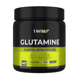 1WIN / L-глютамин. Вкус Яблоко-киви, 200 гр