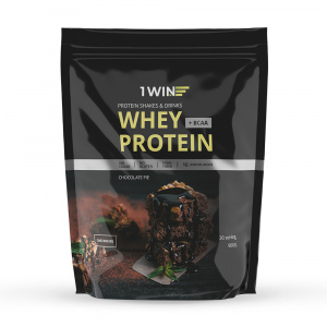 100% WHEY PROTEIN - пакет Doypack 900г, шоколадный пирог 100% WHEY PROTEIN - пакет Doypack 900г, шоколадный пирог