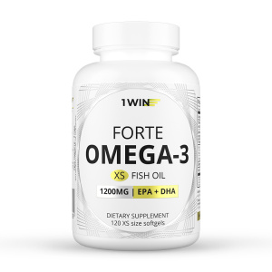 1WIN / Omega-3 форте XS 1200 мг, 120 капсул