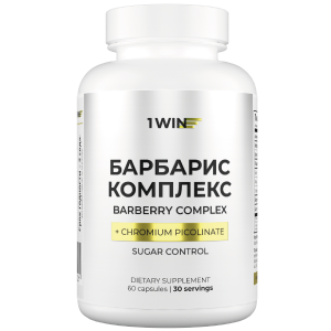 1WIN / Барбарис комплекс. Берберин, 60капсул