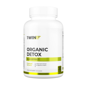 1WIN / Органик детокс комплекс / Organic detox complex, 60 капсул