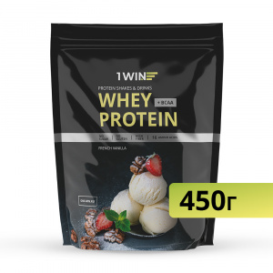 Протеин Whey Protein / Белковый коктейль для похудения, без сахара,(французская ваниль) 450гр. Протеин Whey Protein / Белковый коктейль для похудения, без сахара,(французская ваниль) 450гр.