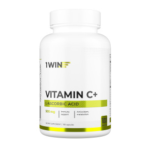 1WIN / Комплексная пищевая добавка Витамин С в капсулах, 500 мг. 100 капсул 1WIN / Комплексная пищевая добавка Витамин С в капсулах, 500 мг. 100 капсул