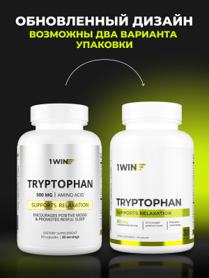 1WIN / L-триптофан. 60 капсул