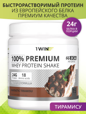 Премиум протеин / PREMIUM INSTANT WHEY / Белковый коктейль для похудения / Тирамису, 450г