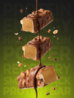 1WIN / PROTEIN BAR / Набор протеиновых батончиков  без сахара, 10шт. по 30г. Ванильный капучино