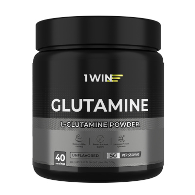 1WIN / L-глютамин. Вкус Нейтральный, 200 гр