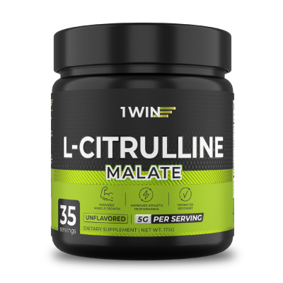 1WIN / L-цитруллин малат, 35 порций, 175 г