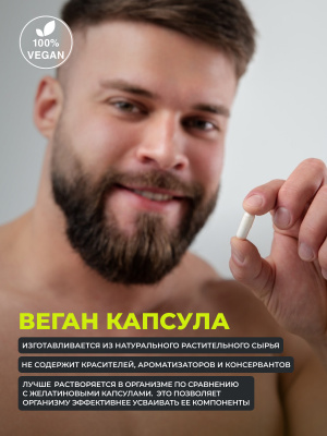 1WIN / Магния бисглицинат+В6, 120 капсул