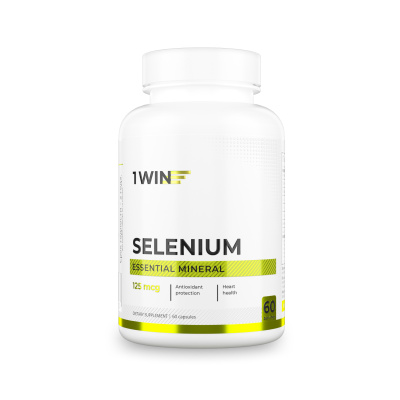1WIN / Селен 125 мкг, Selenium Prolong, 60 капсул