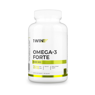 1WIN / Омега-3 Форте 1320 мг, 100 капсул